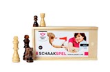 Schaakstukken Koningshoogte 77 mm - Longfield Games - 8716096000658
