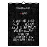 Darum verjaardagskalender 18x25 - Darum! - 8716467158605