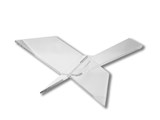 Boekenstandaard perspex middel design -  - 8717953273826