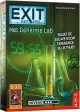 EXIT Het Geheime Lab - Escape Room | Spel | 8719214422646