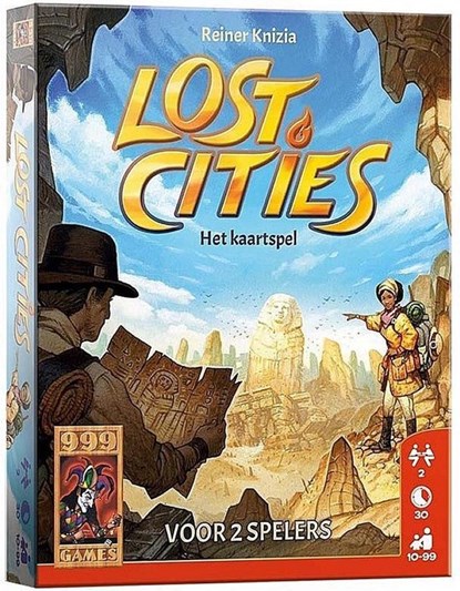 Lost Cities: het kaartspel, Spel - Gebonden - 8719214423797