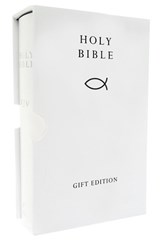 HOLY BIBLE: King James Version (KJV) White Compact Gift Edition - Collins UK - 9780007166329