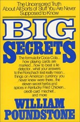 Big Secrets - William Poundstone - 9780062067487