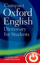 Compact Oxford English Dictionary for University and College Students - Oxford Languages - 9780199296255