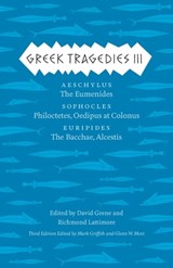 Greek Tragedies III - Aeschylus ; Sophocles ; Euripides - 9780226036090