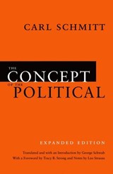 The Concept of the Political - Carl Schmitt ; Leo Strauss - 9780226738840