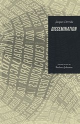 Dissemination - Jacques Derrida - 9780226816340