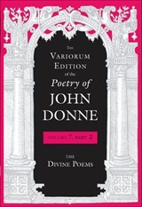 The Variorum Edition of the Poetry of John Donne, Volume 7, Part 2 - John Donne - 9780253050410