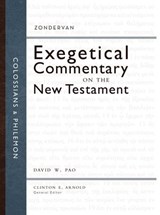 Colossians and Philemon - David W. Pao ; Clinton E. Arnold - 9780310532149