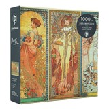 The Seasons (1900) 1000 Piece Jigsaw Puzzle, Mucha by Paperblanks (Mucha Collection) -  - 9780349713984