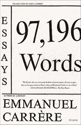 97,196 Words - Emmanuel Carrère - 9780374716066