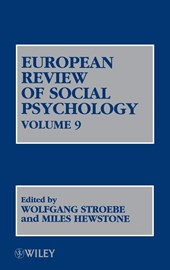 European Review of Social Psychology, Volume 9