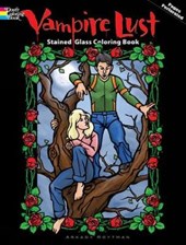 Vampire Lust Stained Glass Coloring Book