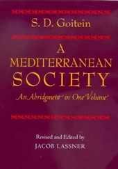 A Mediterranean Society, An Abridgment in One Volume