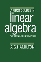A First Course in Linear Algebra