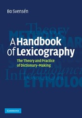 A Handbook of Lexicography