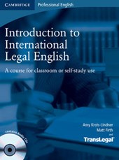 Introduction to International Legal English Student's Book w