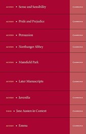 The Cambridge Edition of the Works of Jane Austen 9 Volume Hardback Set