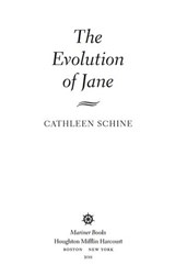 The Evolution Of Jane - Cathleen Schine - 9780547548425