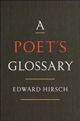 A Poet's Glossary - Edward Hirsch - 9780547737461