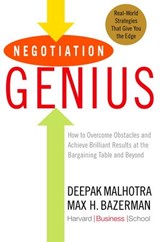 Negotiation Genius - Deepak Malhotra ; Max Bazerman - 9780553904949