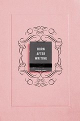 Burn After Writing (Pink) - Sharon Jones - 9780593329917
