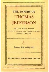 The Papers of Thomas Jefferson, Volume 5
