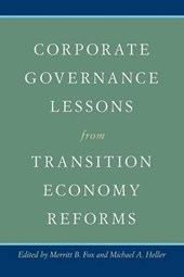Corporate Governance Lessons from Transition Economy Reforms