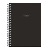 Black Wire-O Journal A5 6 X 8.5"