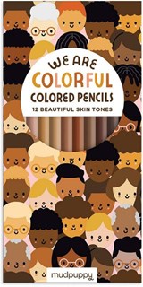 We Are Colorful Skin Tone Colored Pencils -  - 9780735374645