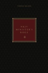 NKJV, Minister's Bible, Red Letter - Thomas Nelson - 9780785216582