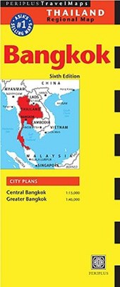 Bangkok Travel Map Sixth Edition