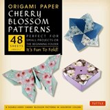 Origami Paper- Cherry Blossom Patterns Large 8 1/4" 48 sh -  - 9780804844840