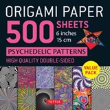Origami Paper 500 sheets Psychedelic Patterns 6" (15 cm) -  - 9780804855549