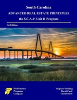 South Carolina Advanced Real Estate Principles: the S.C.A.P. Unit II Program - Stephen Mettling ; David Cusic ; Cheryl Davis - 9781005065454