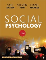 Social Psychology - International Student Edition - Saul Kassin ; Steven Fein ; Hazel Rose Markus - 9781071942246
