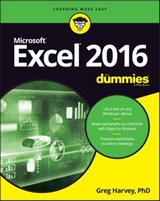 Excel 2016 For Dummies - Greg Harvey - 9781119297338