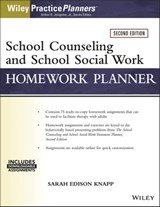School Counseling and Social Work Homework Planner (with Download) - Sarah Edison Knapp ; David J. Berghuis - 9781119384779