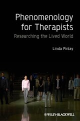 Phenomenology for Therapists - Linda Finlay - 9781119975120