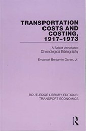 Transportation Costs and Costing, 1917-1973