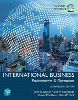 International Business, Global Edition - John Daniels ; Lee Radebaugh ; Daniel Sullivan - 9781292403274