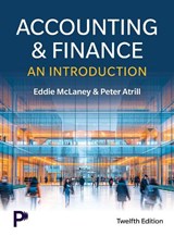 Accounting and Finance: An Introduction - Eddie McLaney ; Peter Atrill - 9781292756752