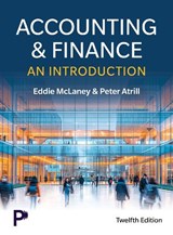 Accounting and Finance: An Introduction - Eddie McLaney ; Peter Atrill - 9781292756752