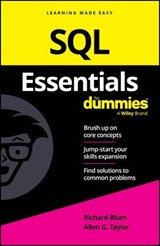 SQL Essentials For Dummies - Richard Blum ; Allen G. Taylor - 9781394296958