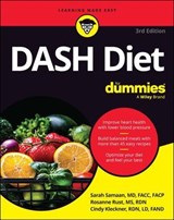 DASH Diet For Dummies - Sarah Samaan ; Rosanne Rust ; Cindy Kleckner - 9781394416448