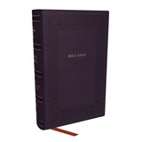 NKJV Compact Paragraph-Style Bible w/ 43,000 Cross References, Purple Leathersoft, Red Letter, Comfort Print: Holy Bible, New King James Version - Thomas Nelson - 9781400333370