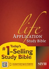 NIV Life Application Study Bible, Second Edition (Red Letter, Hardcover, Indexed)