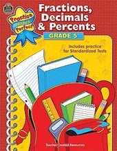 Fractions, Decimals & Percents, Grade 5
