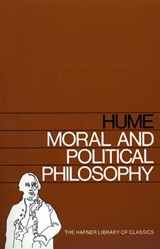 Moral and Political Philosophy - David Hume - 9781439119938