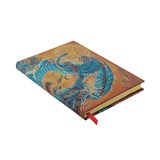 Skybird (Birds of Happiness) Midi Unlined Hardback Journal (Elastic Band Closure) - Paperblanks - 9781439796870